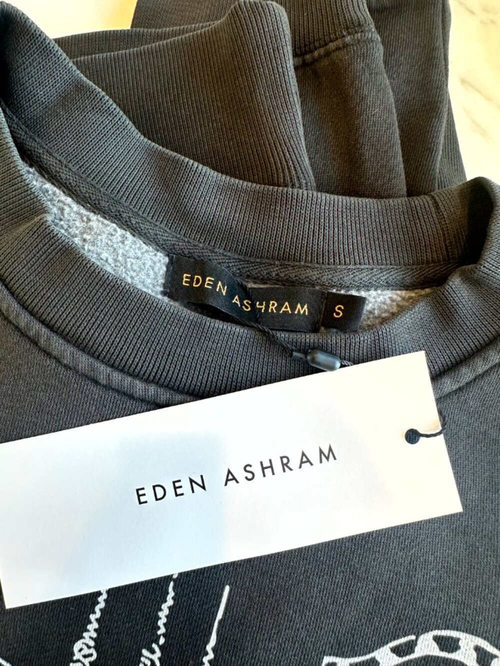 NWT - Eden Ashram - Sak Yant Suea Koo (Twin Tigers) Premium Sweatshirt - Small - Picture 5 of 10